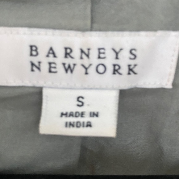 Grey Barney's NY Leather Moto Jacket - Picture 2 of 5